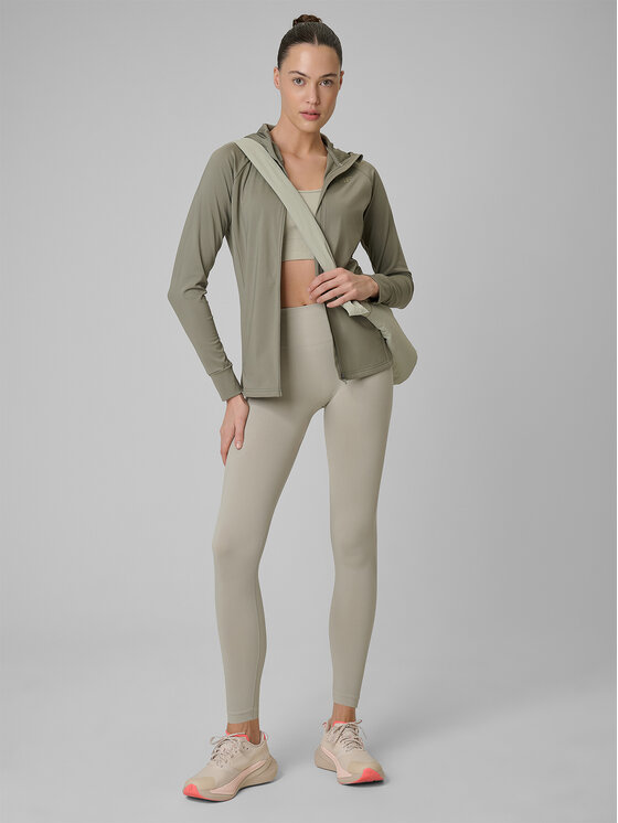 4F 4F Bluza MULTI ACTIVE Zielony Regular Fit