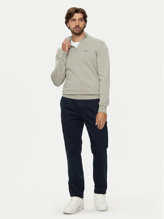 Aeronautica Militare Aeronautica Militare Maglione 242MA1489L506 Beige Regular Fit