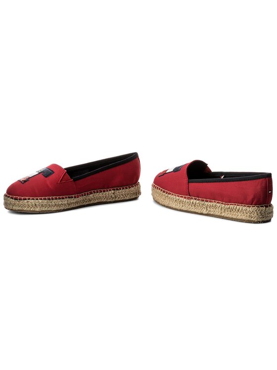 Tommy Hilfiger Espadrilky Th Sequins Espadrille FW0FW02412 ervena Modivo.sk