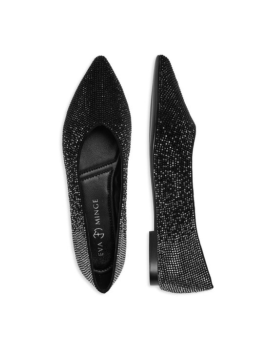 Eva Minge Eva Minge Ballerinas EO-NAYA-LT1408-17-1 Schwarz