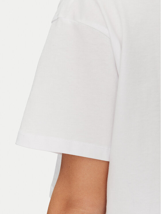 Karl Kani Karl Kani T-Shirt 6137873 Biały Cropped Fit