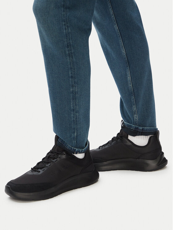 Calvin Klein Tenisice Light Eva Runn Ess Laceup Ny-Su HM0HM02342 Crna