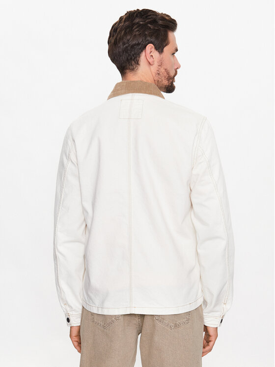 Jack&Jones Jack&Jones Jeans jakna Steel 12231171 Écru Regular Fit