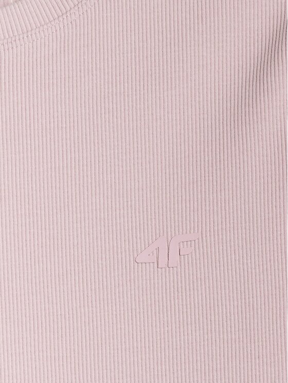4F 4F T-Shirt 4FRSS26TTSHF3629-56S Różowy Slim Fit