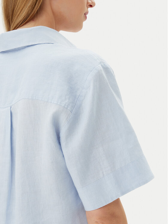 Tommy Hilfiger Tommy Hilfiger Сорочка WW0WW44720 Блакитний Relaxed Fit