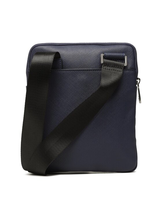 Guess Guess Válltáska Certosa Saffiano Smart HMECSA P3123 Sötétkék