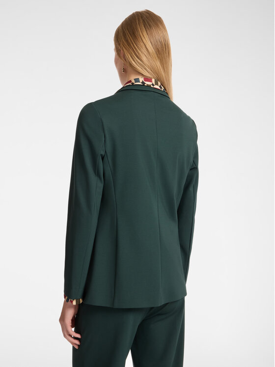 Elena Mirò Elena Mirò Giacca di transizione R053P000089N053 Verde Slim Fit
