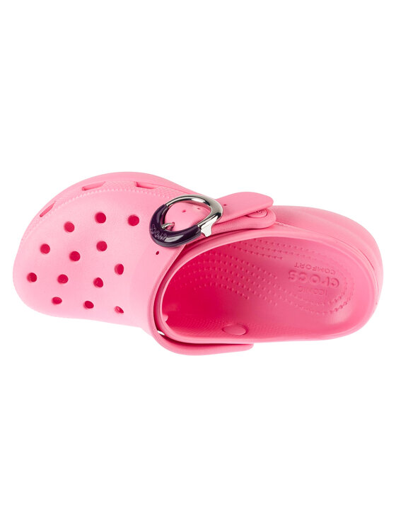 Crocs Crocs Ciabatte Classic Platform Dipped Buckle Clog Rosa