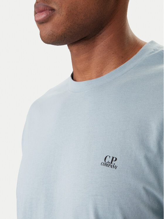 C.P. Company C.P. Company Тишърт 20CMTS725A005100W Син Regular Fit