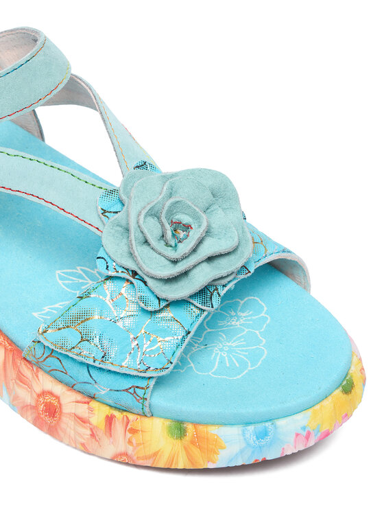 Laura Vita Laura Vita Босоніжки Nikito 01 Бірюзовий