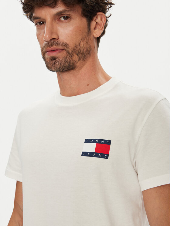 Tommy Jeans Tommy Jeans 2er-Set T-Shirts Ess Flag DM0DM22143 Bunt Slim Fit