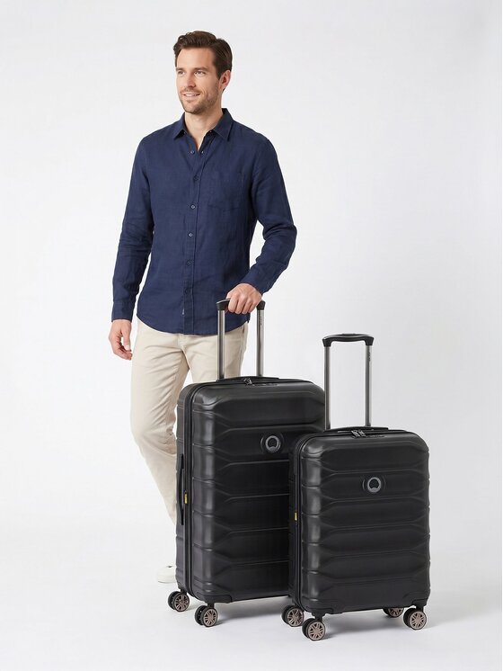 Delsey Paris Delsey Paris Komplet walizek 334077 Czarny
