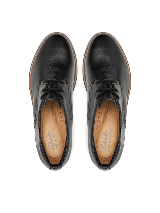 Clarks Clarks Oxfordky Sharon Rae 261754164 Čierna