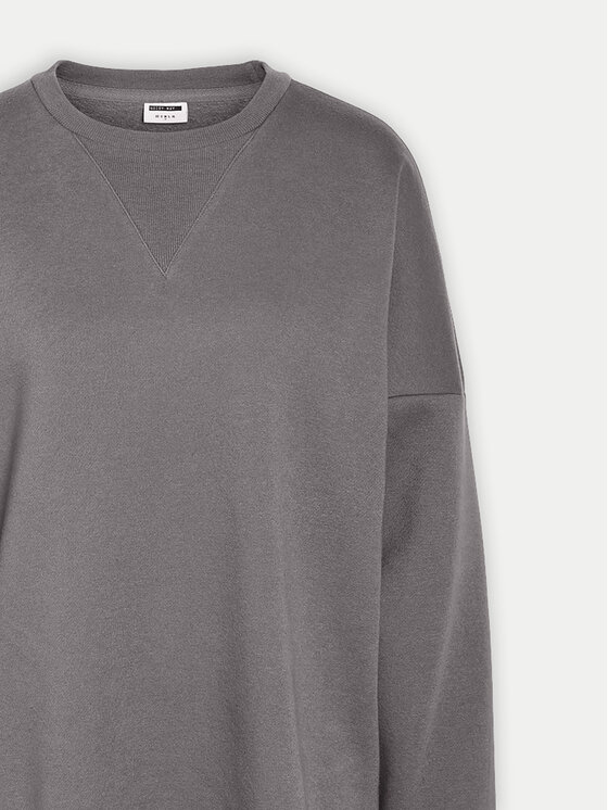 Noisy May Noisy May Sukienka dzianinowa Alden 27030633 Szary Loose Fit
