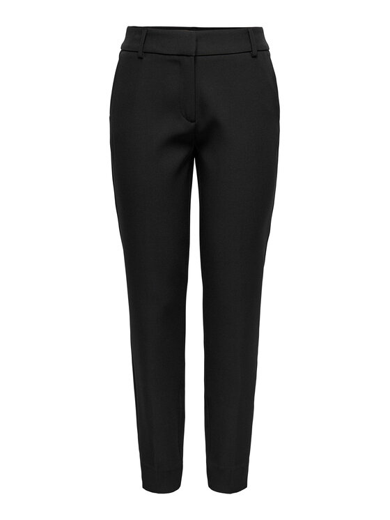 ONLY ONLY Chinos kelnes Veronica 15291514 Juoda Slim Fit