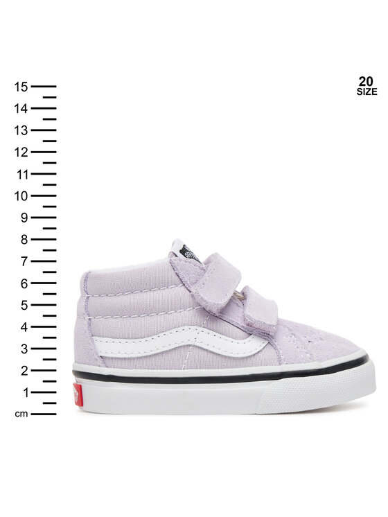 Vans Vans Sneakersy SK8-Mid Toddler VN000CQ0EMY1 Fioletowy
