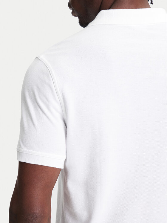 United Colors Of Benetton United Colors Of Benetton Polo majica 3089U302J Bela Regular Fit