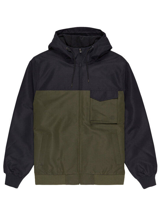Element Element Μπουφάν μεταβατικό Dulcey PKT ELYJK00268 Πράσινο Regular Fit