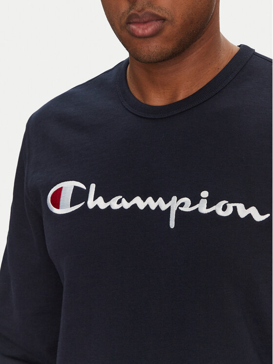Champion Champion Felpa 220727 Blu scuro Slim Fit