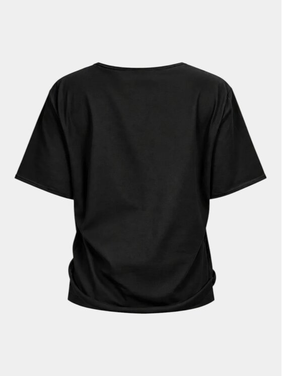MADE BY SOCIETY MADE BY SOCIETY T-Shirt OCULAR - T27896 Czarny Basic Fit