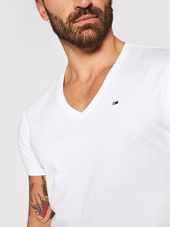 Tommy Jeans Tommy Jeans Футболка DM0DM04410 Білий Regular Fit