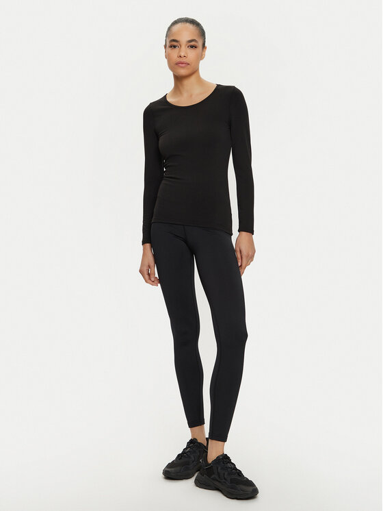 Ysabel Mora Ysabel Mora Bielizna termoaktywna górna 70002 Czarny Slim Fit