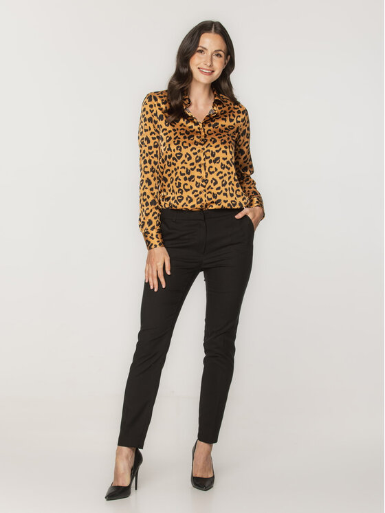 Willsoor Willsoor Koszula 61314 Miedziany Oversize