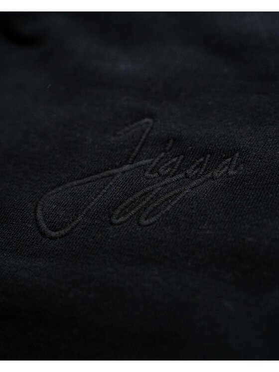 Jigga Wear Jigga Wear Szorty materiałowe Krótkie spodenki dresowe 131099 Czarny Regular Fit
