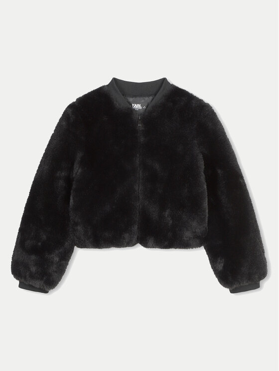 Karl Lagerfeld Kids Karl Lagerfeld Kids Krzno Z30231 S Črna Regular Fit