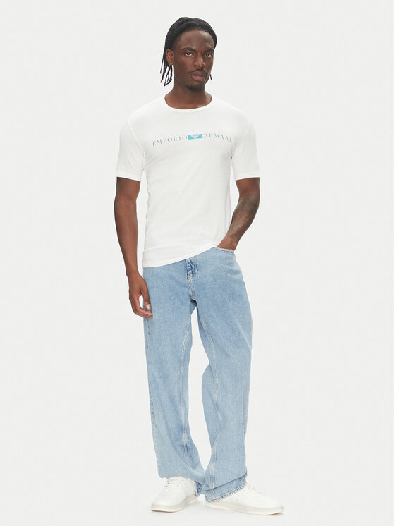 Emporio Armani Underwear Emporio Armani Underwear Tricou EM000379 AF10774 U0002 Alb Slim Fit