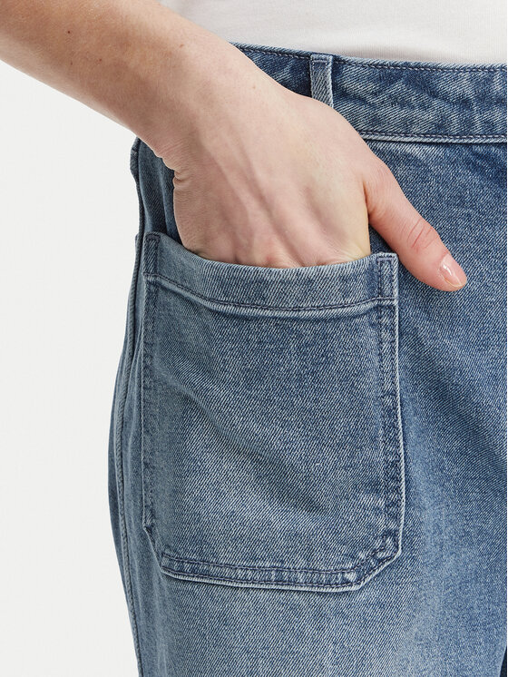 MICHAEL Michael Kors MICHAEL Michael Kors Jeans hlače MS6909IEB1 Modra Loose Fit