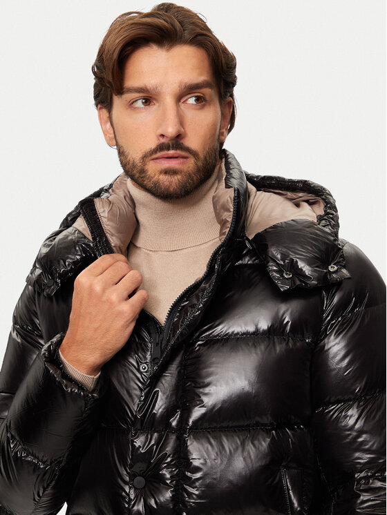 Hetregó Hetregó Vatovaná bunda Felix 8N563 Černá Regular Fit