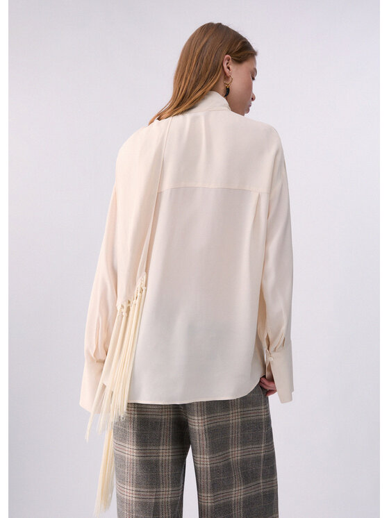 Liu Jo Liu Jo Camicia CF6208T2578X0808 Bianco Regular Fit