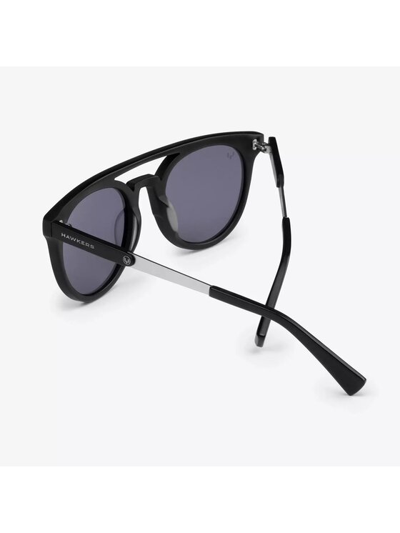 Hawkers Hawkers Okulary przeciwsłoneczne MATTE BLACK CHROME Czarny