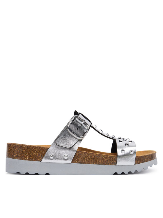 Scholl Scholl Шльопанці Luce T-Bat MF00694 Срібний