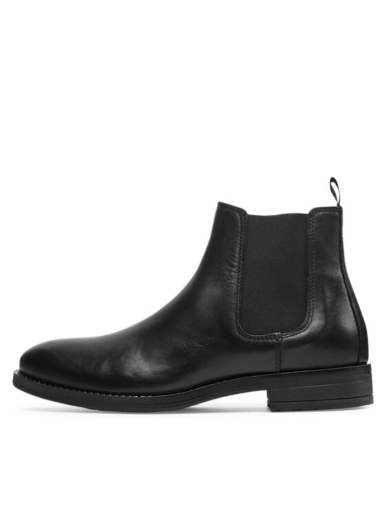 Jack&Jones Jack&Jones Jātnieku stila puszābaki Jfwargo 12192758 Melns