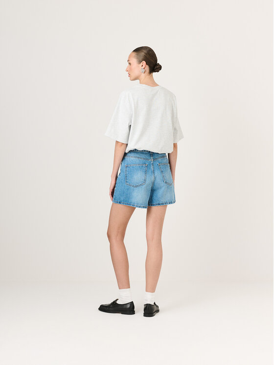 La Mania La Mania Pantaloncini di jeans CARLINE Blu Classic Fit
