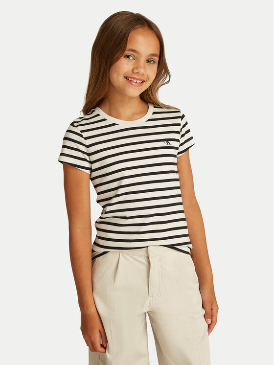 Calvin Klein Jeans Calvin Klein Jeans Σετ t-shirts IG0IG02799 Μπεζ Slim Fit