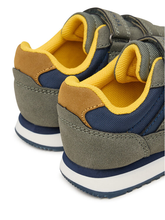 Tommy Hilfiger Tommy Hilfiger Sneakersy Low Cut Velcro Sneaker T1X9-35253-1960 M Zielony