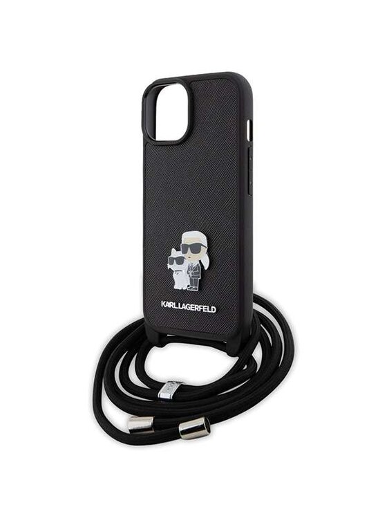 KARL LAGERFELD KARL LAGERFELD Etui na telefon Apple iPhone 15 Czarny