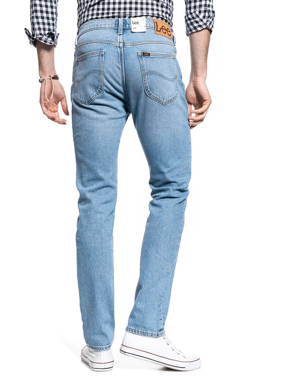 Lee Lee Jeansy RIDER Niebieski Slim Fit