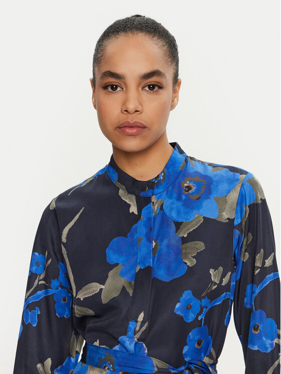 BOSS Boss Krekla kleita Dinalea1 50528637 Zils Regular Fit