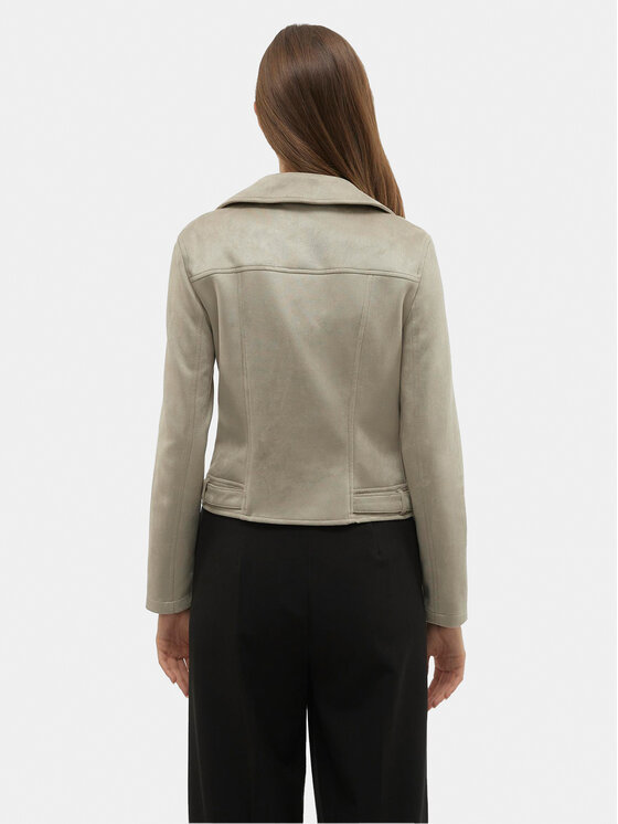 Vero Moda Vero Moda Яке от имитация на кожа Jose 10300938 Сив Regular Fit