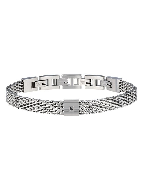 Breil Breil Bransoletka BLACK DIAMOND Srebrny