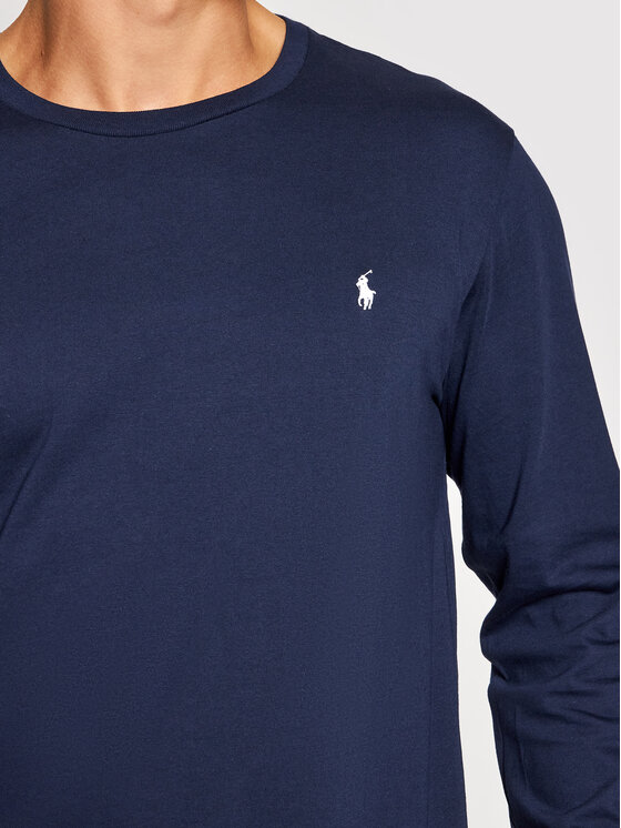 Polo Ralph Lauren Polo Ralph Lauren Longsleeve Sle 714844759002 Σκούρο μπλε Regular Fit