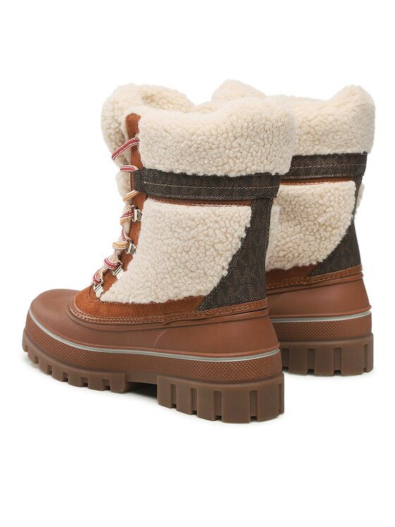 MICHAEL Michael Kors MICHAEL Michael Kors Μποτάκια Ozzie Ankle Boot 40F2OZFB5D Καφέ