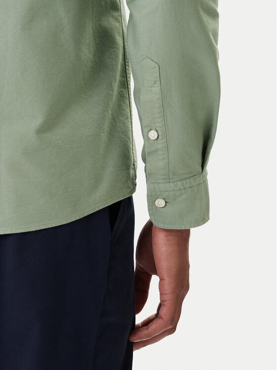 BOSS BOSS Košile H-Roan 50555920 Zelená Slim Fit
