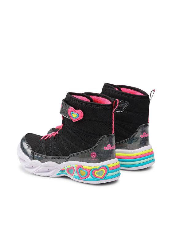Skechers Skechers Trzewiki Love to Shine 302661L/BKHP Czarny