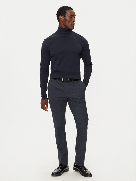 Tommy Hilfiger Tommy Hilfiger Chino Denton MW0MW36700 Tamnoplava Slim Fit