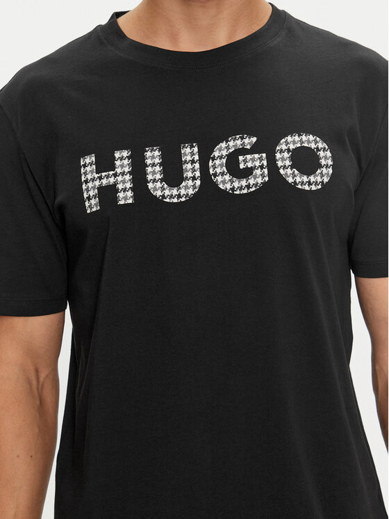 HUGO Hugo T-Shirt Dulivio_U243 50519724 Czarny Regular Fit